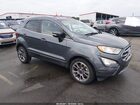 2019 Ford Ecosport Titanium Gray vin: MAJ3S2KE6KC266240