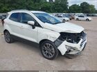 2021 Ford Ecosport Titanium White vin: MAJ3S2KE7MC437158
