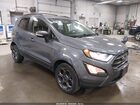 2018 Ford Ecosport Ses Gray vin: MAJ6P1CL7JC185669