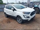 2018 Ford Ecosport Ses White vin: MAJ6P1CL8JC249041