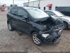 2018 Ford Ecosport Se Black vin: MAJ6P1UL0JC191800
