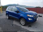 2018 Ford Ecosport Se Blue vin: MAJ6P1UL3JC182685