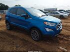 2018 Ford Ecosport Titanium Blue vin: MAJ6P1WL7JC162095