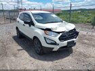 2021 Ford Ecosport S White vin: MAJ6S3FL0MC454556