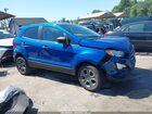 2020 Ford Ecosport S Light Blue vin: MAJ6S3FL1LC383026