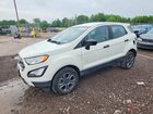 2020 Ford Ecosport S White vin: MAJ6S3FL5LC383577
