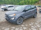 2020 Ford Ecosport S Gray vin: MAJ6S3FLXLC385891