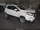 2019 Ford Ecosport Se White vin: MAJ6S3GL0KC268267