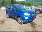 2019 Ford Ecosport Se Blue vin: MAJ6S3GL1KC296823