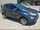 2022 Ford Ecosport Se Blue vin: MAJ6S3GL5NC461292