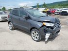 2021 Ford Ecosport Se Gray vin: MAJ6S3GL7MC455640