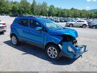 2020 Ford Ecosport Se Синий vin: MAJ6S3GL8LC364536