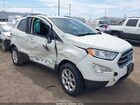 2020 Ford Ecosport Se White vin: MAJ6S3GL9LC350581