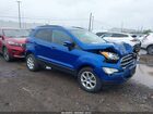 2020 Ford Ecosport Se Blue vin: MAJ6S3GL9LC392801