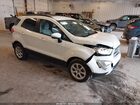 2019 Ford Ecosport Se White vin: MAJ6S3GLXKC304935
