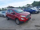 2020 Ford Ecosport Se Темно-бордовый vin: MAJ6S3GLXLC346927