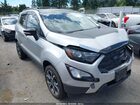 2020 Ford Ecosport Ses Silver vin: MAJ6S3JL3LC353758
