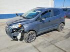 2019 Ford Ecosport Titanium Gray vin: MAJ6S3KL7KC272596