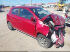2017 Mitsubishi Mirage Es Красный vin: ML32A3HJ7HH015793