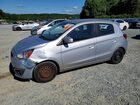 2017 Mitsubishi Mirage Es Silver vin: ML32A3HJ9HH021465