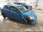 2018 Mitsubishi Mirage Es Light Blue vin: ML32A3HJ9JH004185
