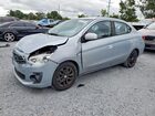 2019 Mitsubishi Mirage G4 Es Silver vin: ML32F3FJ1KHF03071