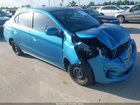 2019 Mitsubishi Mirage G4 Es Blue vin: ML32F3FJ1KHF18976