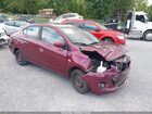 2017 Mitsubishi Mirage G4 Es Красный vin: ML32F3FJ6HHF11921