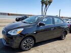 2018 Mitsubishi Mirage G4 Es Black vin: ML32F3FJ6JHF03971