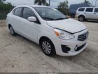 2019 Mitsubishi Mirage G4 Es White vin: ML32F3FJ6KHF15099