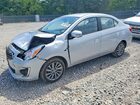 2018 Mitsubishi Mirage G4 Se Silver vin: ML32F4FJ4JHF01402