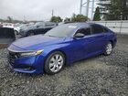 2021 Honda Accord Sport Se Blue vin: NJ2429E