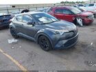 2018 Toyota C-hr Xle Premium Gray vin: NMTKHMBX2JR010108