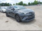 2019 Toyota C-hr Xle Серый vin: NMTKHMBX4KR077455