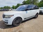 2016 Land Rover Range Rover Supercharged White vin: SALGS2EFXGA260680