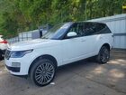 2018 Land Rover Range Rover Hse White vin: SALGS2SV5JA385685