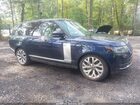 2019 Land Rover Range Rover 3.0l V6 Supercharged Hse Dark Blue vin: SALGS2SV6KA526667