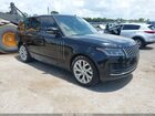 2019 Land Rover Range Rover 3.0l V6 Supercharged Hse Черный vin: SALGS2SV7KA543770