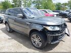 2016 Land Rover Range Rover Sport 3.0l V6 Turbocharged Diesel Hse Td6 Gray vin: SALWR2KF2GA545045