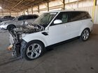2018 Land Rover Range Rover Sport Hse Белый vin: SALWR2RK2JA400761