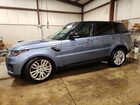 2018 Land Rover Range Rover Sport Hse Blue vin: SALWR2RV9JA804232