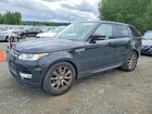 2016 Land Rover Range Rover Sport Hse Черный vin: SALWR2VF3GA576431