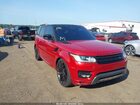 2017 Land Rover Range Rover Sport 3.0l V6 Supercharged Hse Dynamic Красный vin: SALWV2FV6HA144659
