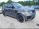 2017 Land Rover Range Rover Sport 5.0l V8 Supercharged Svr Gray vin: SALWZ2FE2HA142931