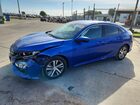 2020 Honda Civic Lx Blue vin: SHHFK7H34LU414902