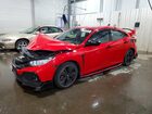 2018 Honda Civic Exl Red vin: SHHFK7H7XJU201503