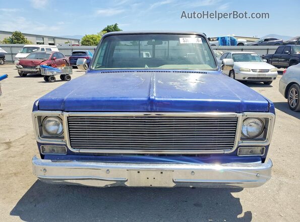 TCS336Z507088 1976 GMC GMC Blue წინა ხედი