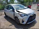2018 Toyota Yaris L Silver vin: VNKJTUD33JA093316