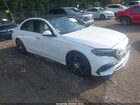 2025 Mercedes-benz E 450 4matic White vin: W1KLF6BB5SA093839