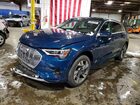 2022 Audi E-tron Premium Plus Blue vin: WA1LAAGE4NB032456